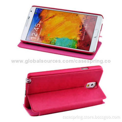 Leather Cases for Samsung Galaxy Note3, Whole Cover Protection